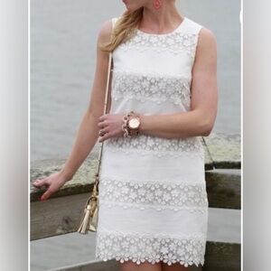 J Crew White Lace Dress